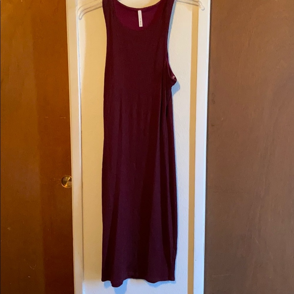 Burgundy Dress